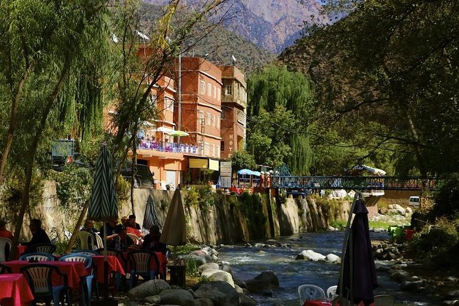 The Ourika valley for a day trip - Stop 2, Ourika Valley Drive: Green Meadows, Berber Villages, and the River