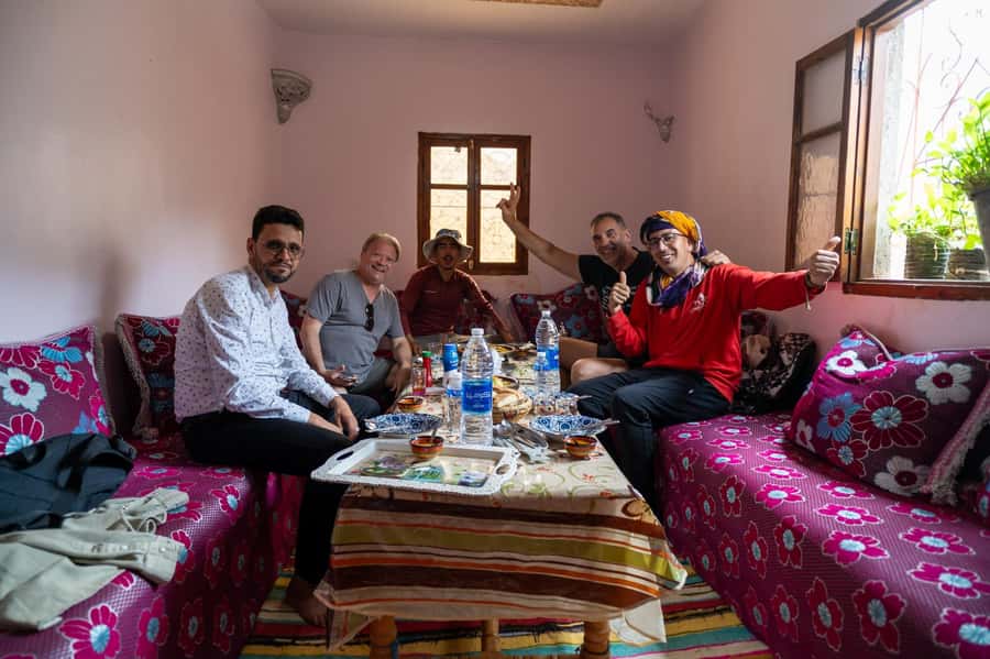 Three valleys, Atlas Mountain, waterfalls & Agafay Desert - Berber family lunch in the mountains: simple, local, and flexible