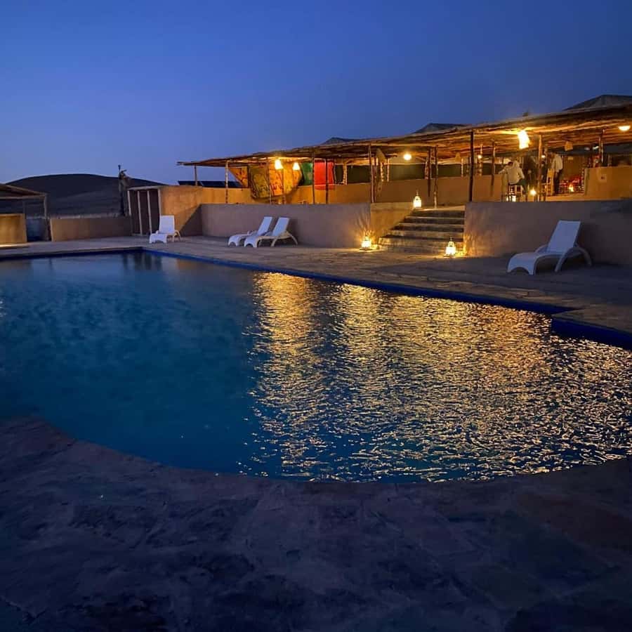 Unforgettable Desert Night: Dinner, Camel Ride & Quad Bike - Dinner in the haima camp: Moroccan comfort, not just food