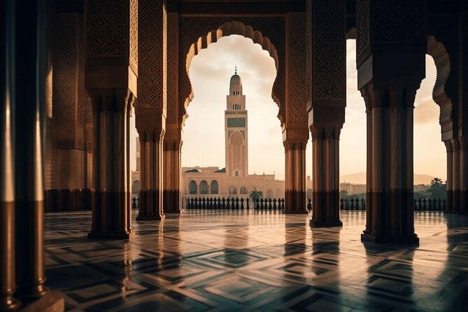 Visit Casablanca from the port or hotels - Sacré-Cœur Cathedral and Mohammed V Square: architecture plus city center energy