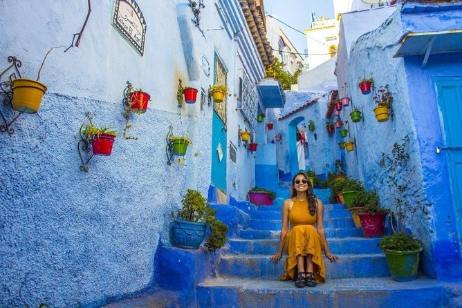Walking Tour of Chefchaouen, the "Blue City" of Morocco - Full Day Tour - Fez pickup, air-conditioned comfort, and a helpful driver